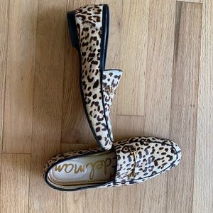 Sam Edelman Leopard loafers size 9
